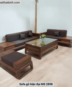 sofa gỗ hiện đại