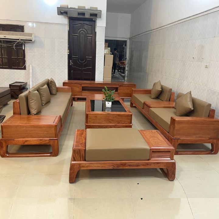 Sofa Gỗ Phòng Khách Hiện Đại MS 2899
