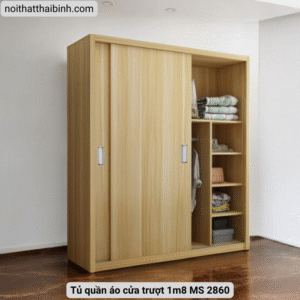 Tủ quần áo cửa trượt 1m8
