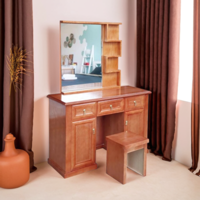 Bàn trang điểm gỗ xoan đào 1m MS 2905 Bàn trang điểm gỗ xoan đào 1m