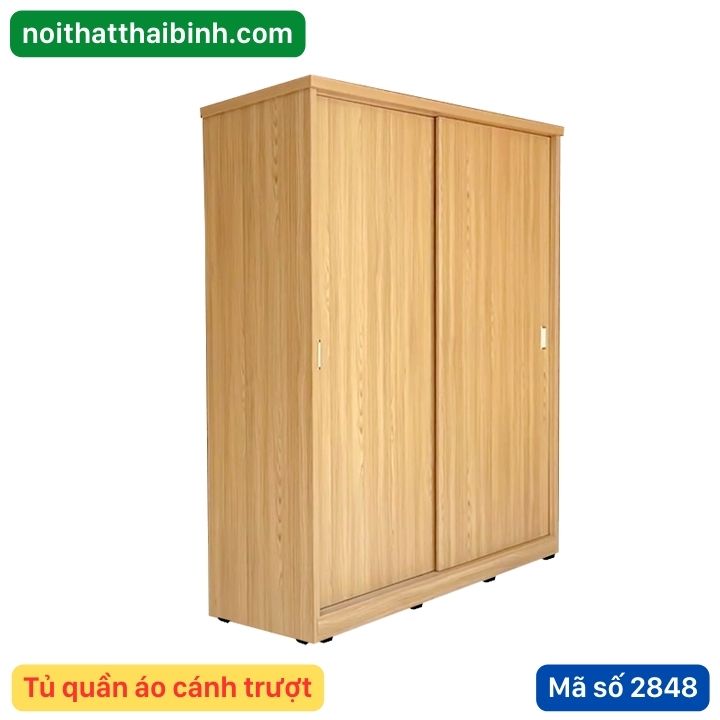 Tủ quần áo cửa lùa 2 cánh