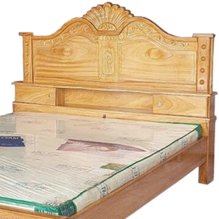 Giường gỗ gõ đỏ cao cấp