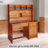 Bàn học gỗ tự nhiên