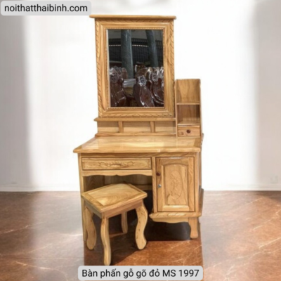 Bàn phấn gỗ gõ đỏ