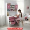 Bộ bàn học cho bé gái MS 2983 2 Bộ bàn học cho bé gái MS 2983