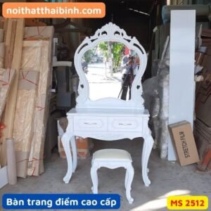 Bàn trang điểm cao cấp đẹp MS 2512 Bàn trang điểm cao cấp đẹp