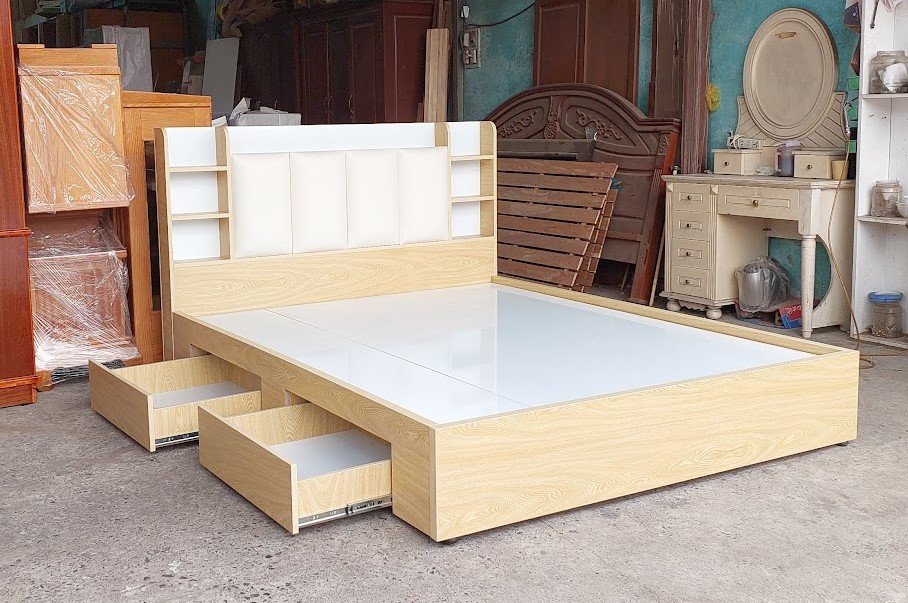 Giường bệt kiểu Nhật hiện đại phong cách tối giản tinh tế