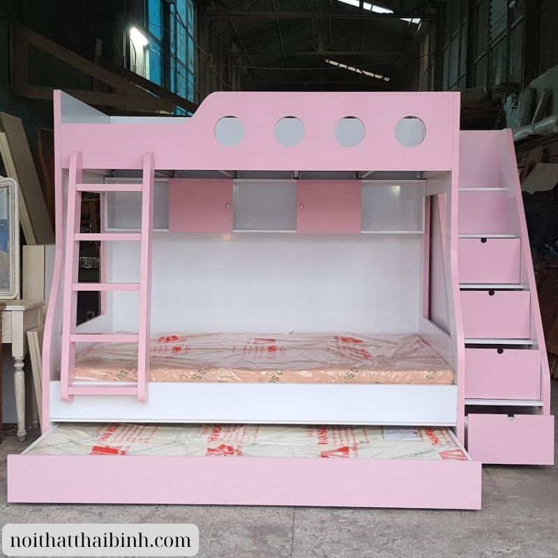Giường tầng cho bé gái giá rẻ - Lựa chọn hoàn hảo tốt số 1 cho phòng ngủ của bé 59 Giường tầng cho bé gái giá rẻ