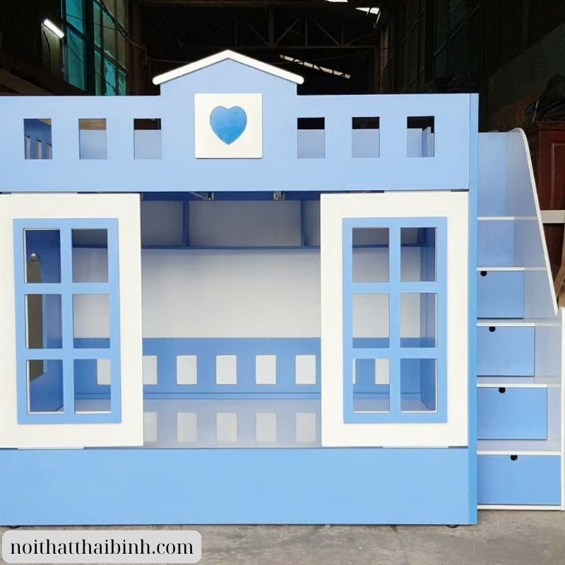 Giường tầng cho bé gái giá rẻ - Lựa chọn hoàn hảo tốt số 1 cho phòng ngủ của bé 56 Giường tầng cho bé gái giá rẻ