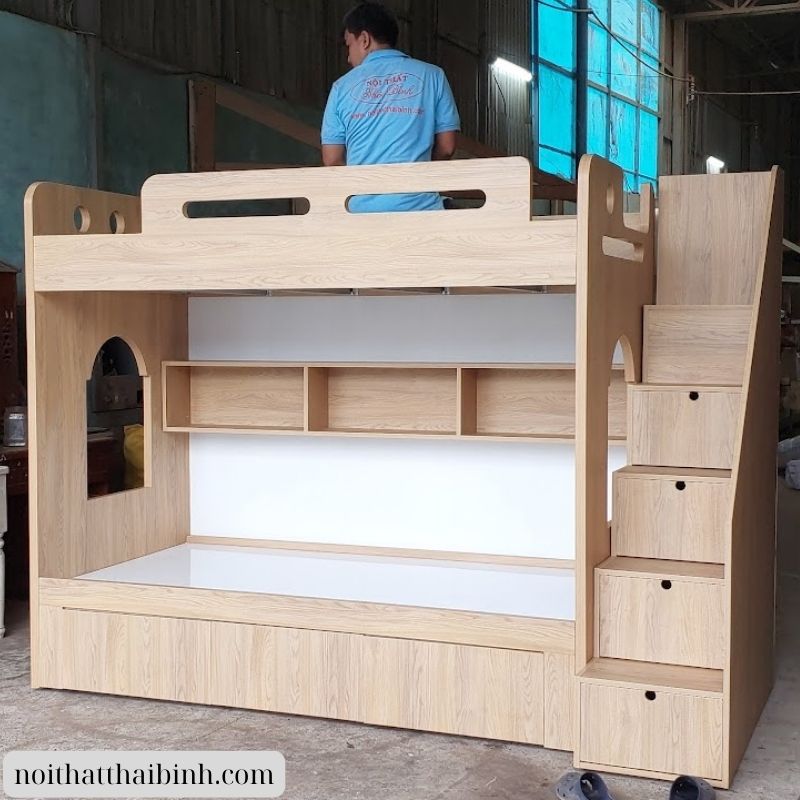 Giường tầng cho bé gái giá rẻ - Lựa chọn hoàn hảo tốt số 1 cho phòng ngủ của bé 70 Giường tầng cho bé gái giá rẻ
