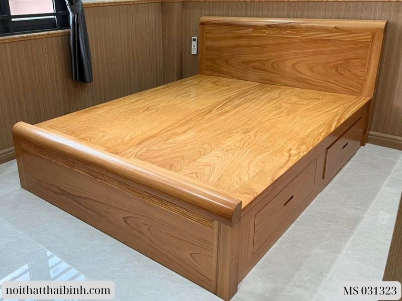 Những mẫu giường gỗ đẹp nhất hiện nay