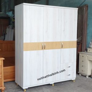 Tủ quần áo MDF phủ Melamine