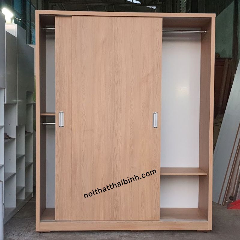 Tủ quần áo MDF phủ Melamine