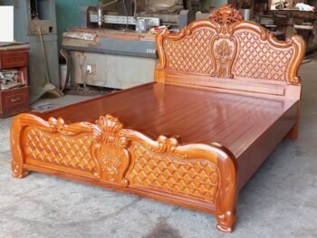 Giường gỗ hiện đại