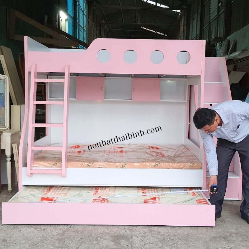 200 mẫu giường tầng cho bé trai và bé gái - Lựa chọn hoàn hảo cho phòng ngủ 56 Giường tầng cho bé trai và bé gái