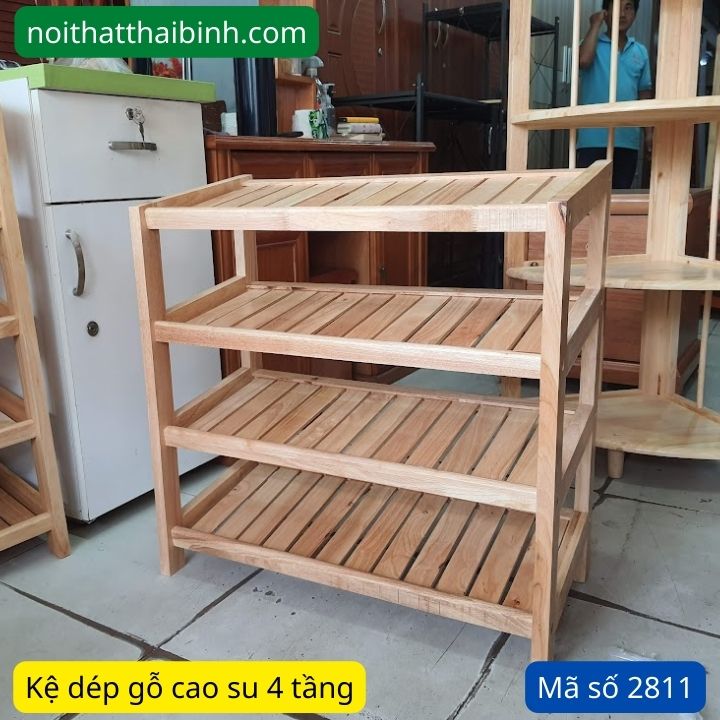 Kệ để giày dép bằng gỗ