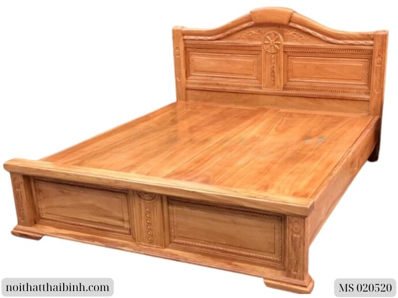 Mua giường ngủ gỗ tự nhiên chất lượng cao giá tốt