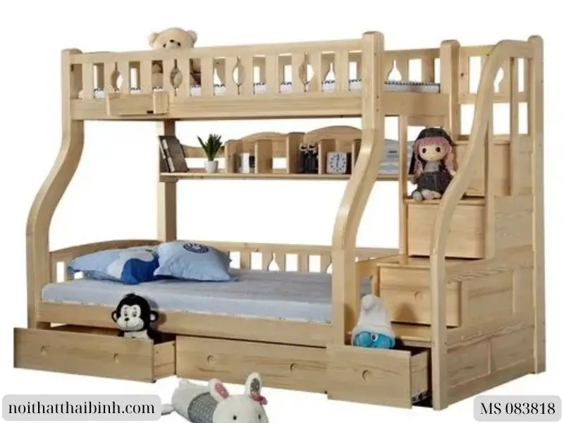 Giường tầng cao cấp cho bé