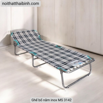 Ghế bố nằm inox MS 3142 | Thương hiệu THÀNH CÔNG Chính Hãng Ghế bố nằm inox MS 3142 | Thương hiệu THÀNH CÔNG Chính Hãng