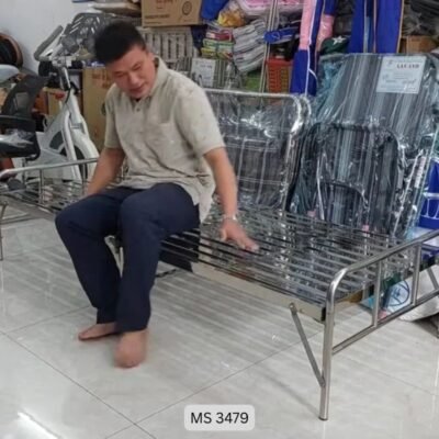 Giường xếp inox Kích thước 1m2