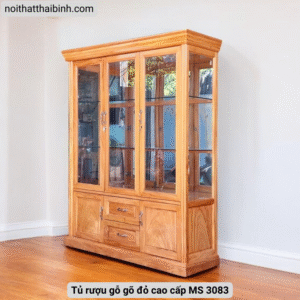 Tủ Rượu Gỗ Gõ Đỏ Cao Cấp
