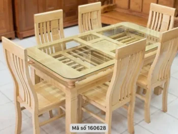 Bộ bàn ăn 6 ghế hiện đại tại Tphcm Thiết kế sang trọng và đa dạng về kiểu dáng