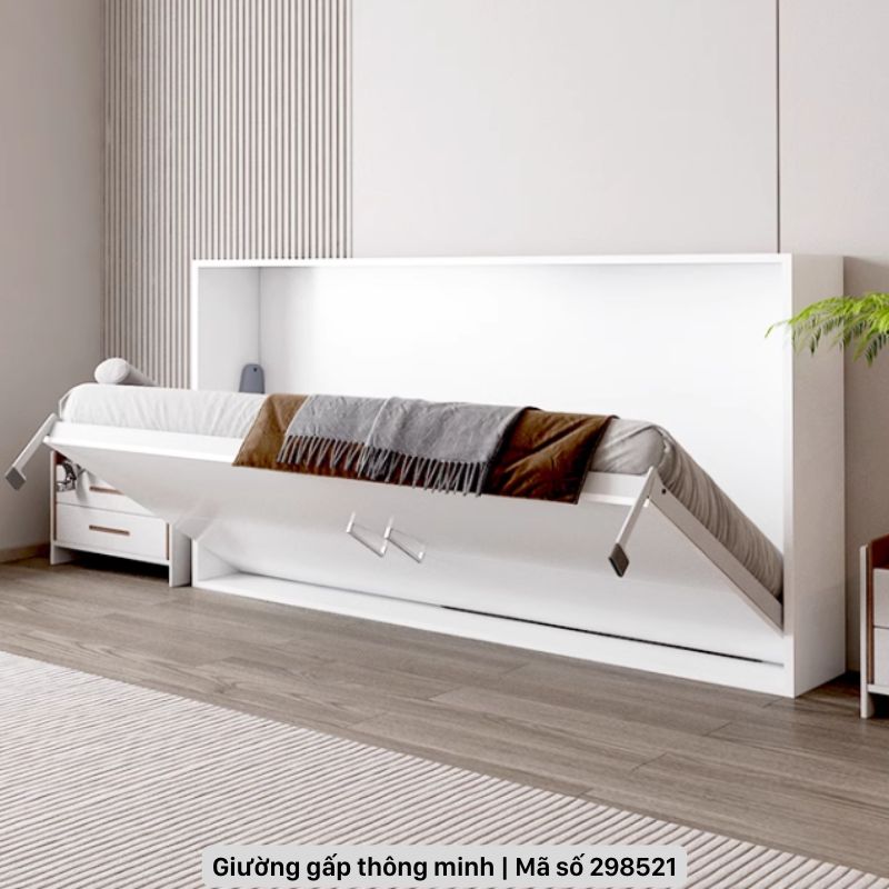 Giường gấp thông minh kết hợp sofa