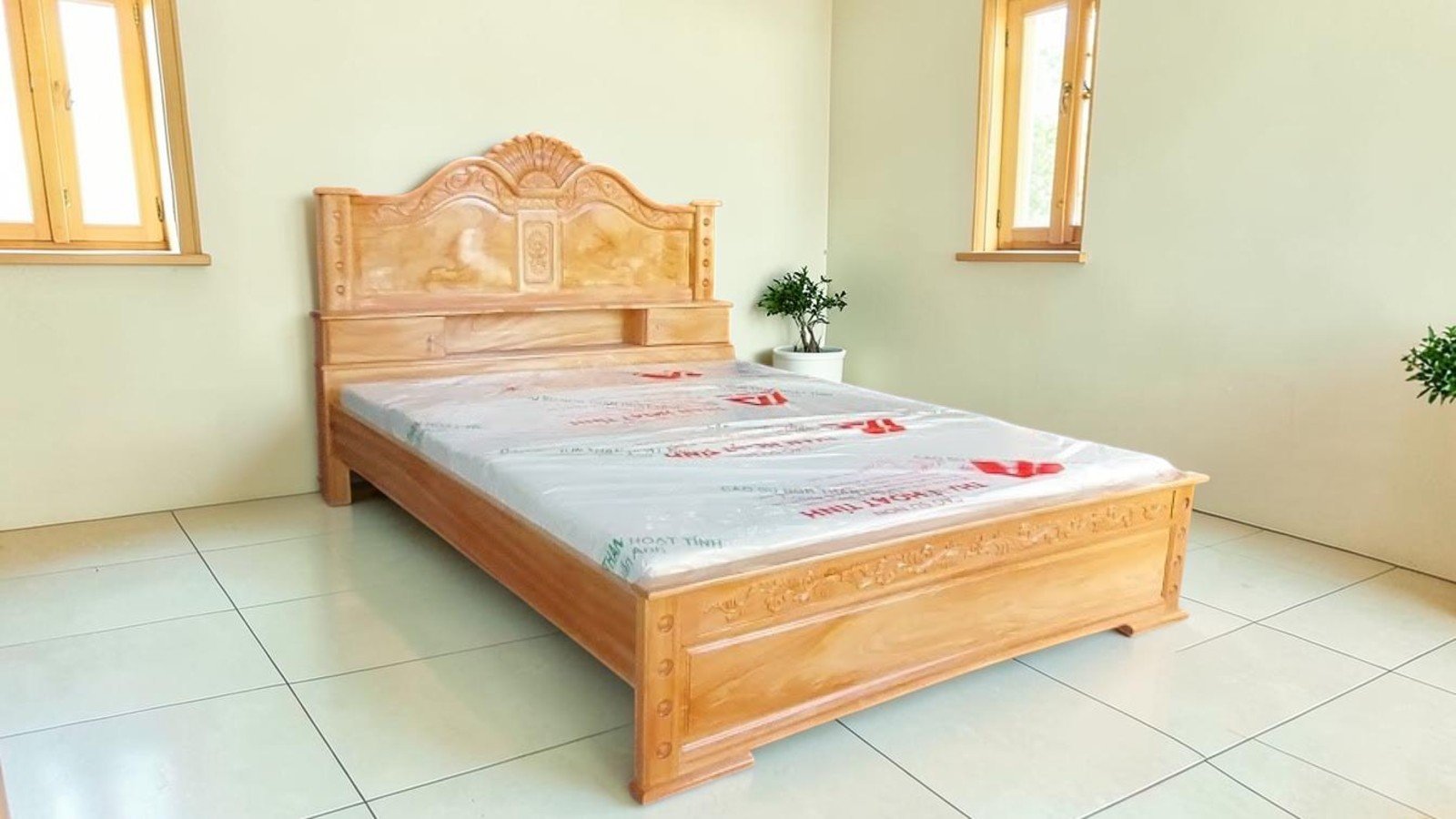 Giường ngủ gỗ công nghiệp
