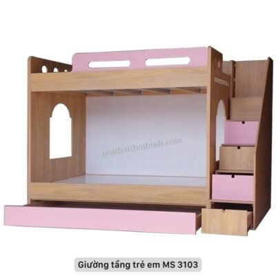 Giường tầng cho trẻ em MS 3103