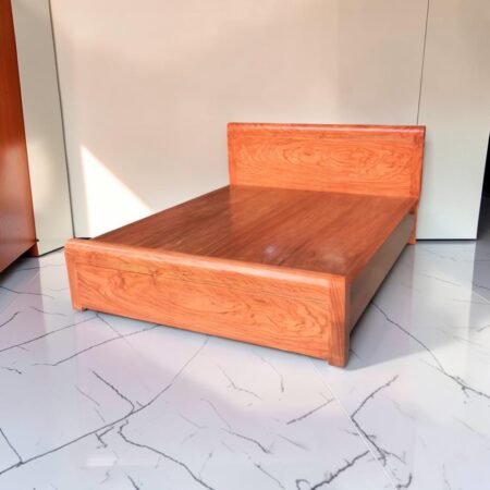 Mẫu giường gỗ đơn giản đẹp
