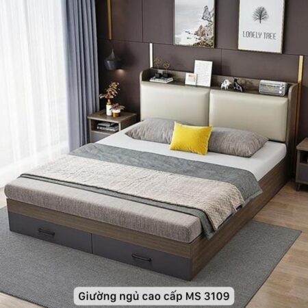 Giường ngủ đẹp hiện đại