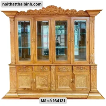 Tủ rượu gỗ tự nhiên chất lượng cao Tủ rượu gỗ đẹp, sang trọng