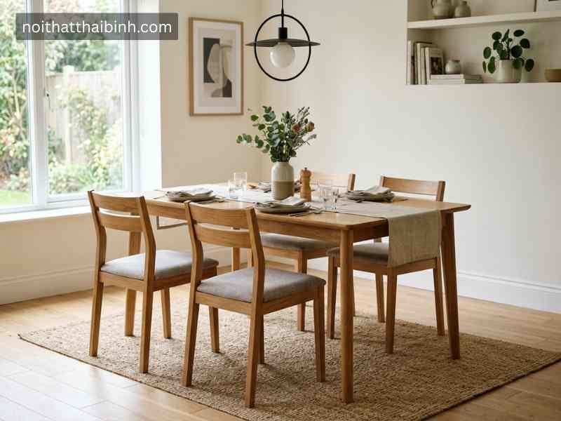 Bàn ăn 4 ghế hiện đại