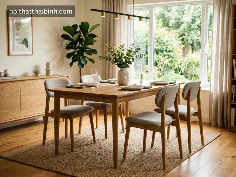 Bàn ăn 4 ghế hiện đại
