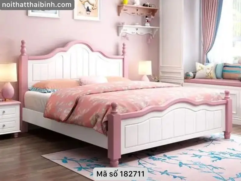 Mẫu giường ngủ đẹp cho bé gái?