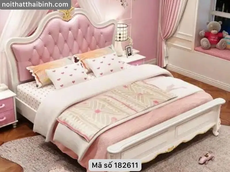 Mẫu giường ngủ đẹp cho bé gái?