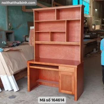 5 Bàn Học Sinh Liền Giá Sách Gỗ Tự Nhiên Chất Lượng
