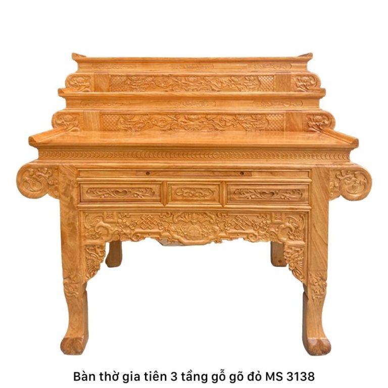 Bàn thờ gia tiên đẹp