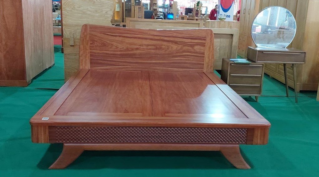 Giường gỗ hiện đại giá rẻ