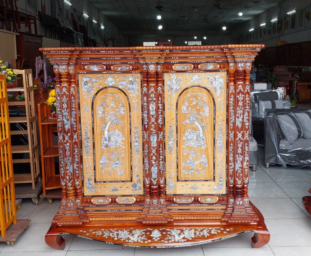 Mẫu tủ thờ chuẩn phong thủy