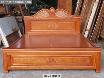Giường ngủ hiện đại đơn giản mẫu đẹp sang trọng 2024