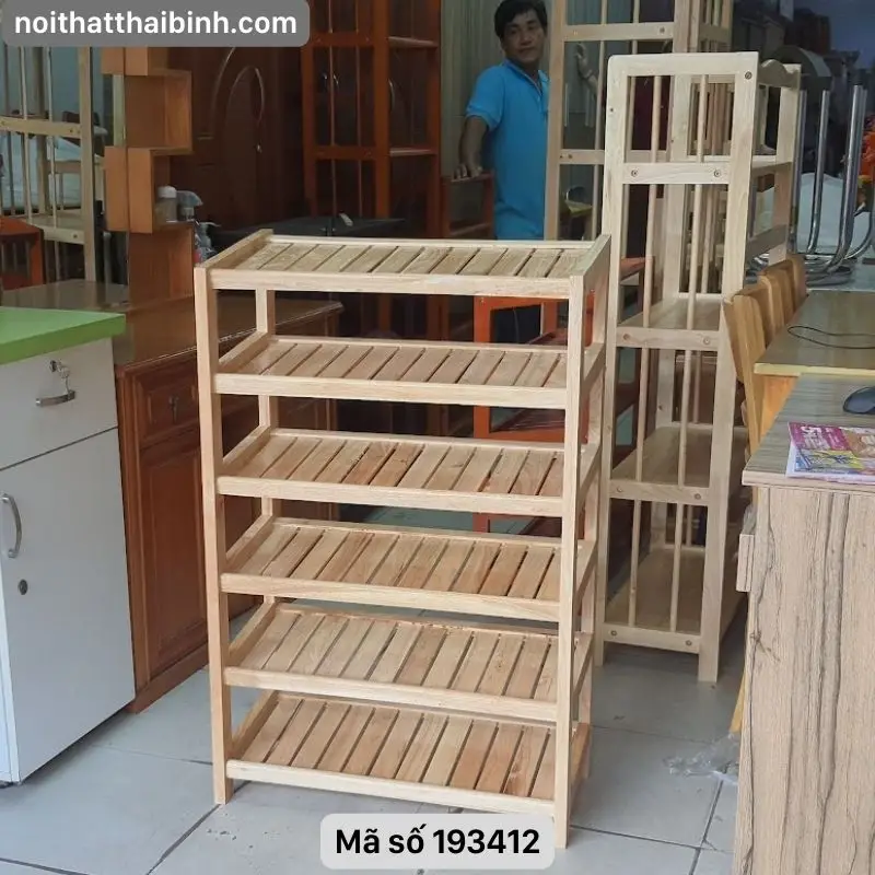 Kệ để giày dép bằng gỗ