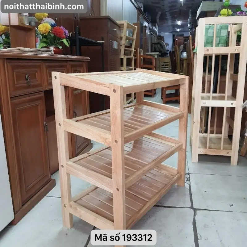 Kệ để giày dép bằng gỗ