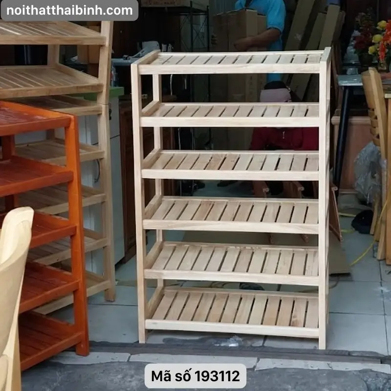 Kệ để giày dép bằng gỗ