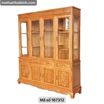 Tìm hiểu về kích thước tủ rượu gỗ tự nhiên và các mẫu thiết kế đẹp