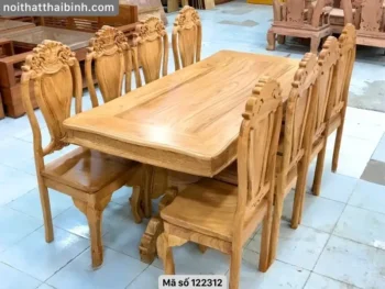 Top 10 bộ bàn ăn 6 ghế hiện đại phong cách và sang trọng