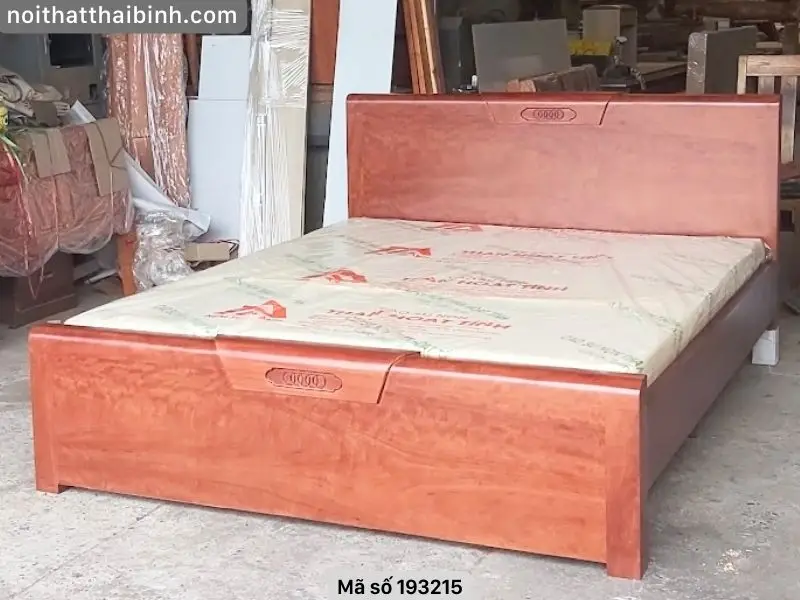 giường gỗ gõ đỏ cao cấp