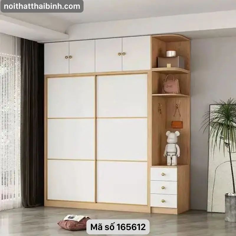 Mẫu tủ quần áo đẹp hiện đại