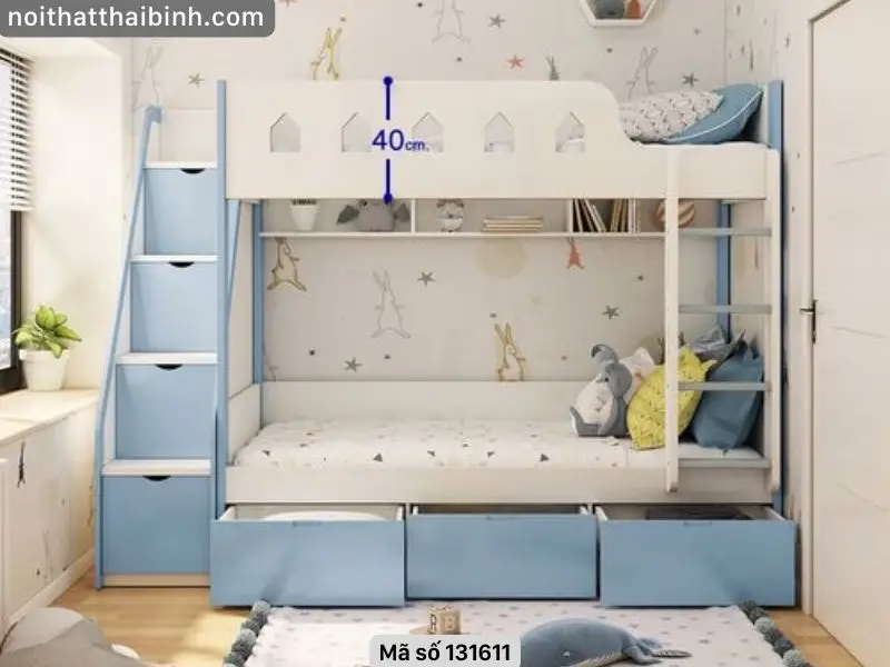 Giường tầng thông minh cho người lớn