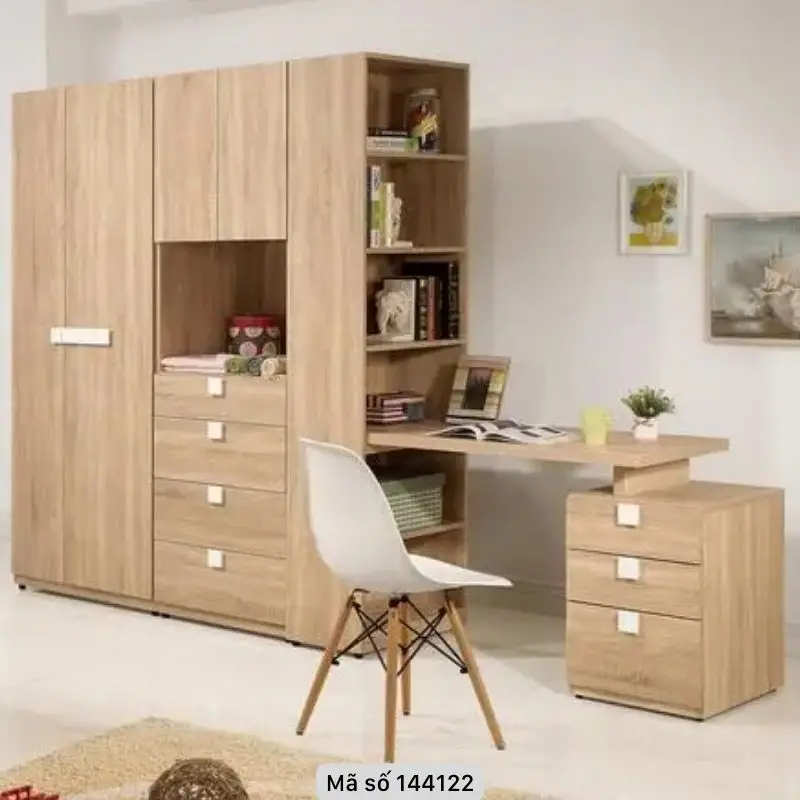 Tủ quần áo gỗ công nghiệp mdf